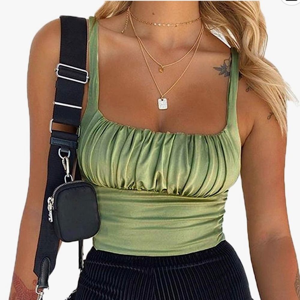 y2k corset top
